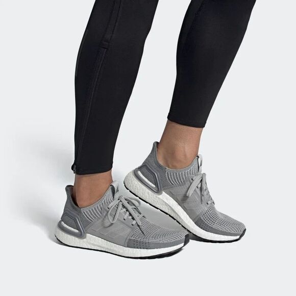 13M - [NEW] Men's adidas UltraBOOST 19 Running Shoes 'Grey' G54010 - Picture 3 of 10